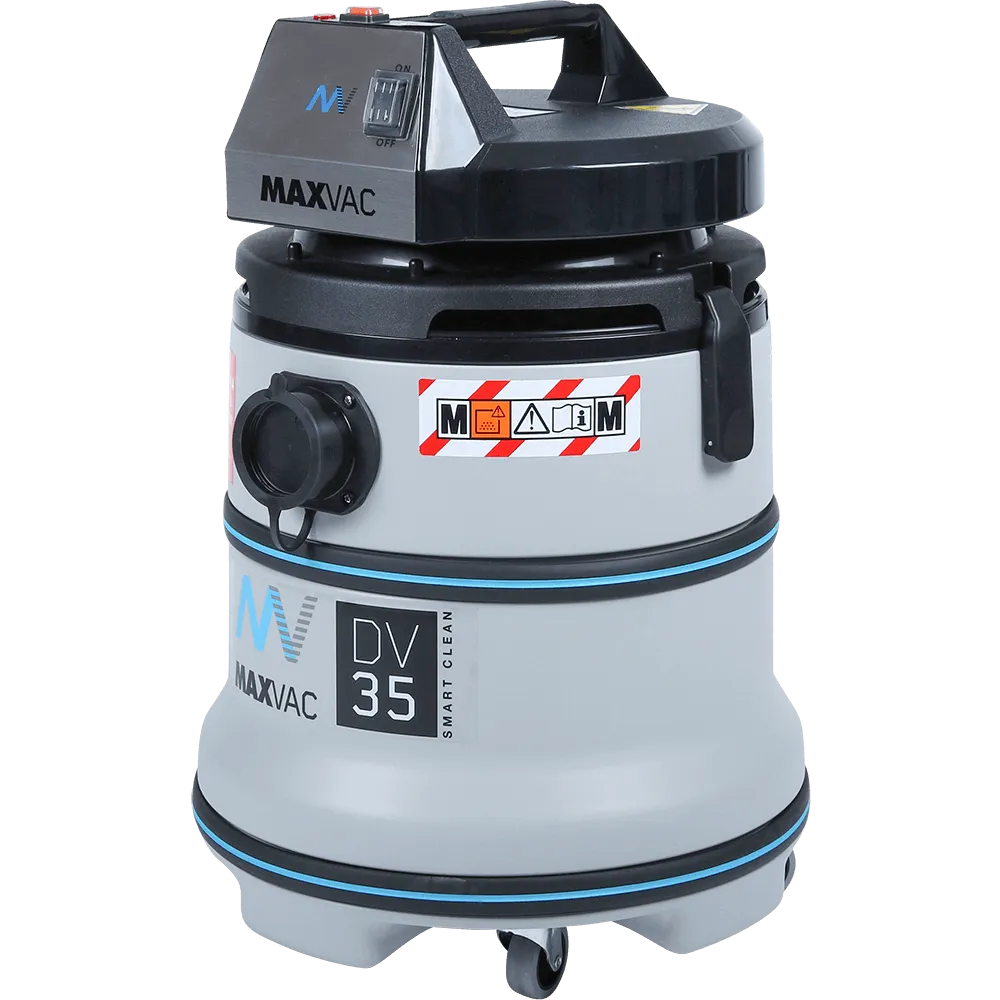 MAXVAC 35L 1200W M-Class Vacuum with manual Filter-Clean, Complete Accessories Set