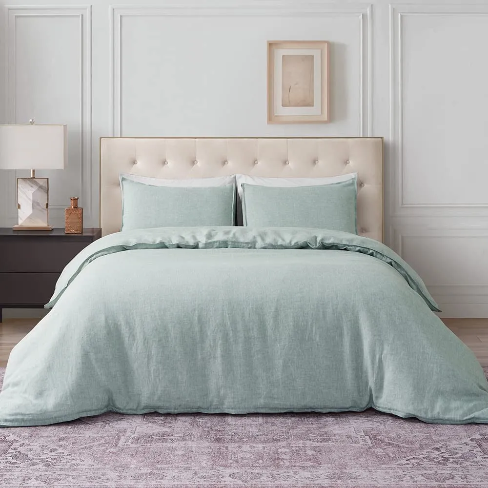 Meadow Breeze 100% Linen Bed Set