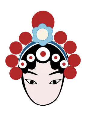 【MEMBER ONLY】HTVRONT Free SVG File for Download - Female Character in Opera