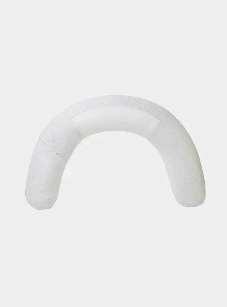 Minimal Grey Breathe Pregnancy Pillow