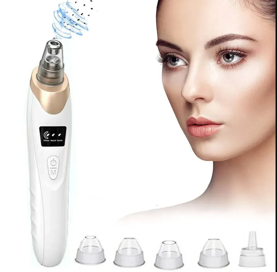 Miss Beauty 5 in 1 Rechargeable Digital Blackhead Remover   Facial Steamer For Face Steam & Inhaler