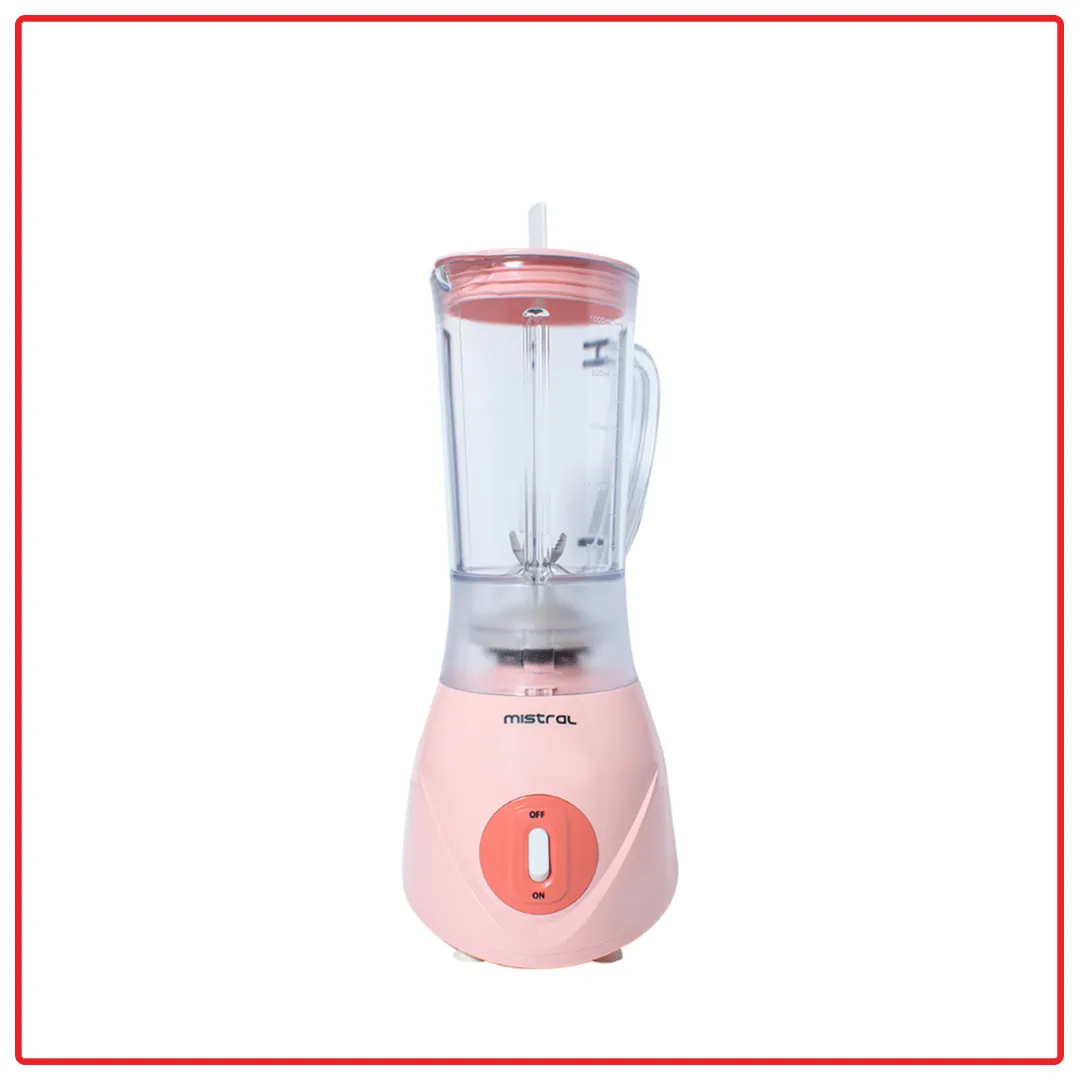 Mistral MBL1015 1.0L Anti Slip Footing Blender with Multipurpose Grinder