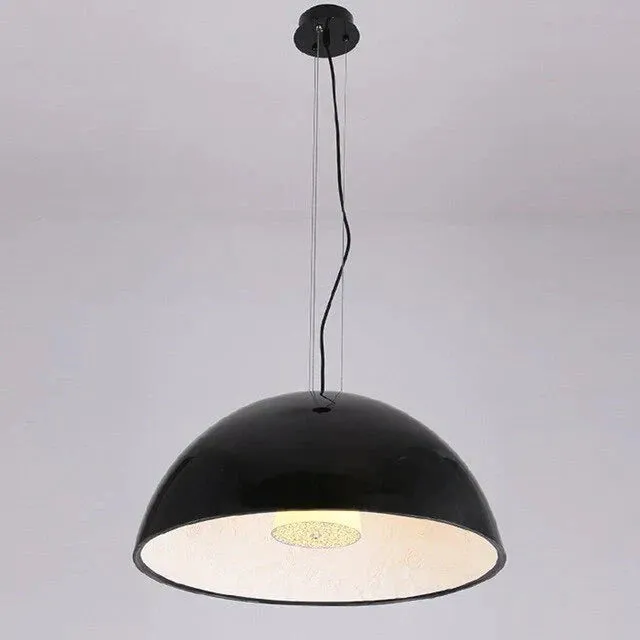 Modern Black White Sky Garden Chandeliers Resin Relief  Dia 40cm/60cm Suspend Lamp For Dining Room