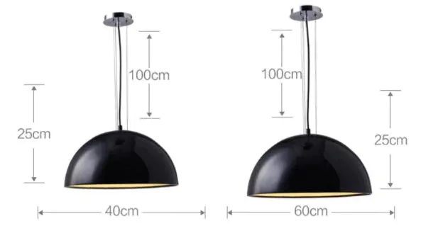 Modern Black White Sky Garden Chandeliers Resin Relief  Dia 40cm/60cm Suspend Lamp For Dining Room