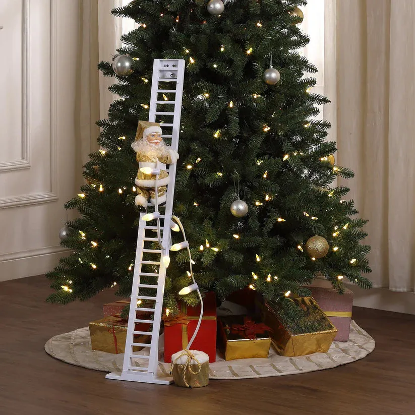 Mr. Christmas 90th Anniversary Collection - Animated Super Climbing Santa