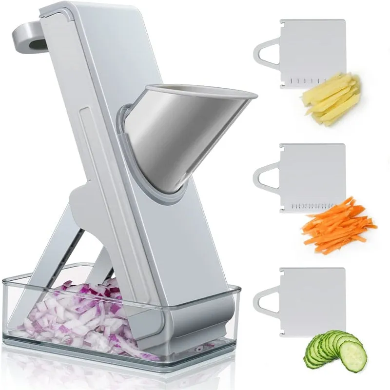 Multifunction Vegetable Cutter Meat Potato Slicer Carrot Grater Kitchen Accessories Gadgets Steel Blade Kitchen Aid Tool