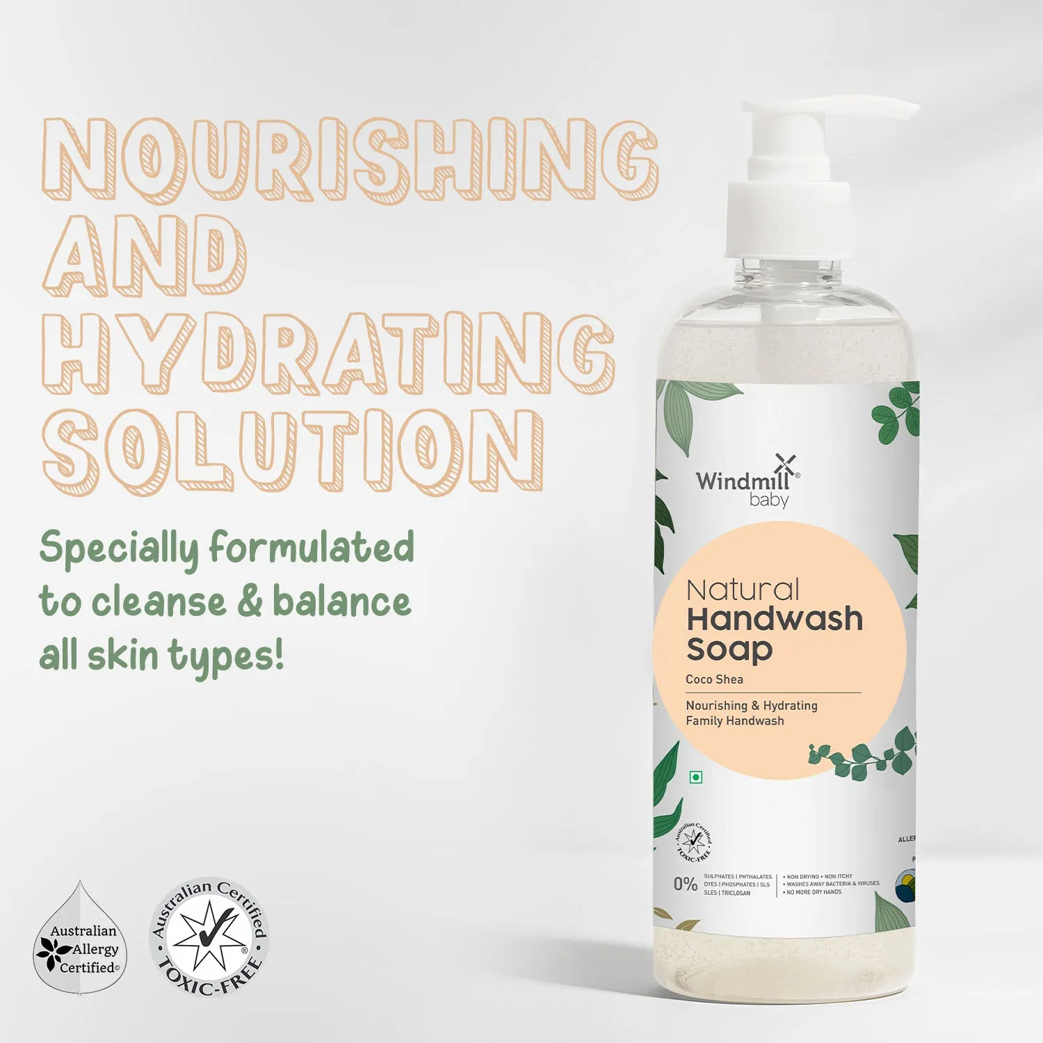 Natural Handwash Liquid Soap Coco Shea