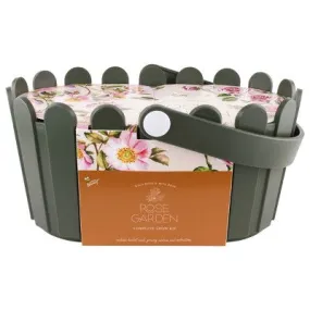 New - Buzzy Seeds Rose Garden Basket