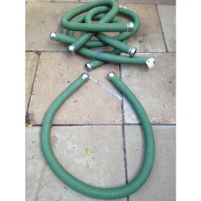 Nilfisk GM82 Green Rubber Reinforced 2m x 50mm Bare Industrial Vacuum Cleaner Hose