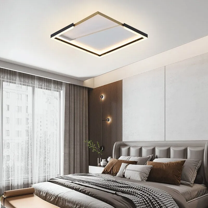 Nordic Modern Bedroom Chandeliers Simple And Warm Home Decor Round Lamp Art Special-shaped Lamp Eye Protection Ceiling Lights