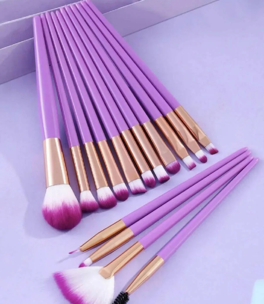 Oh La La Express Women Makeup Brushes Set 15pcs