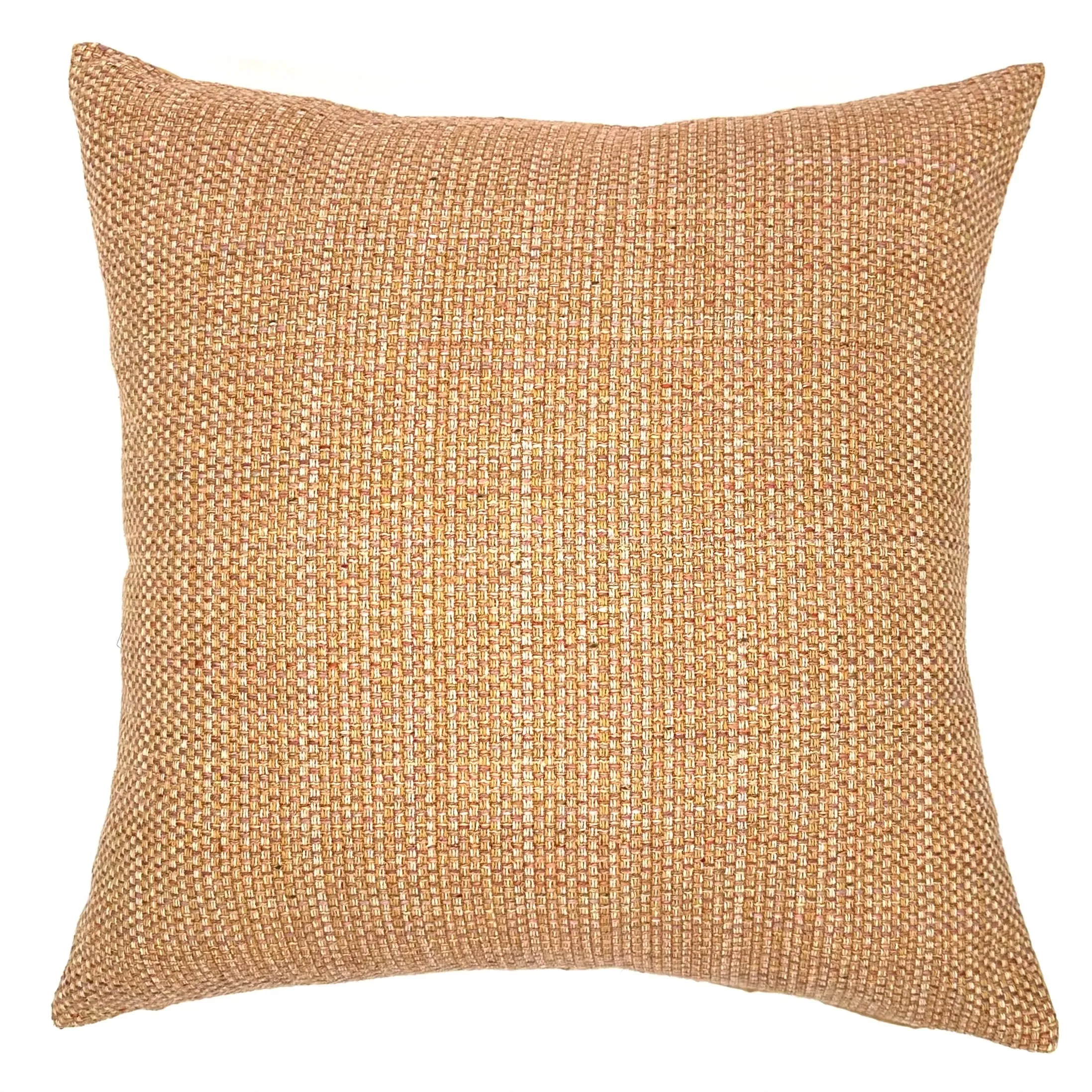 Orange/Pink Farmhouse Throw Pillow Cover 22x22