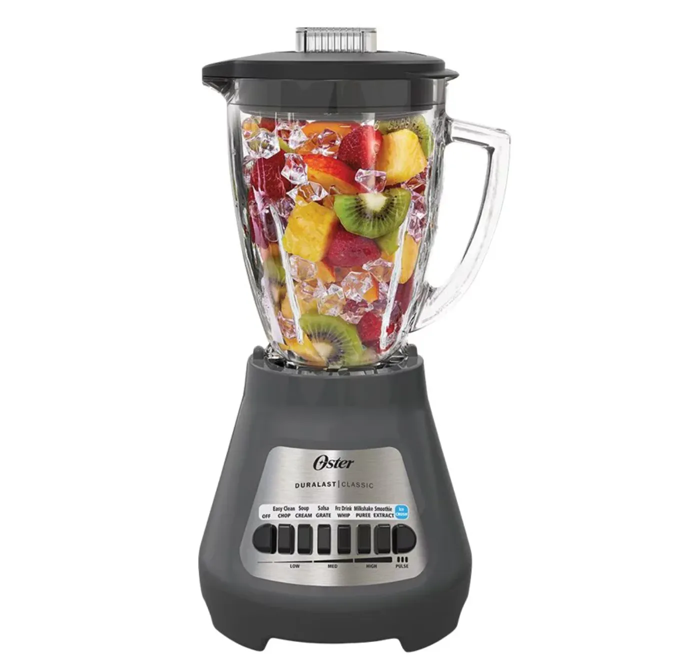 Oster Classic Series 8-Speed Blender with 6-Cup Jar – Grey