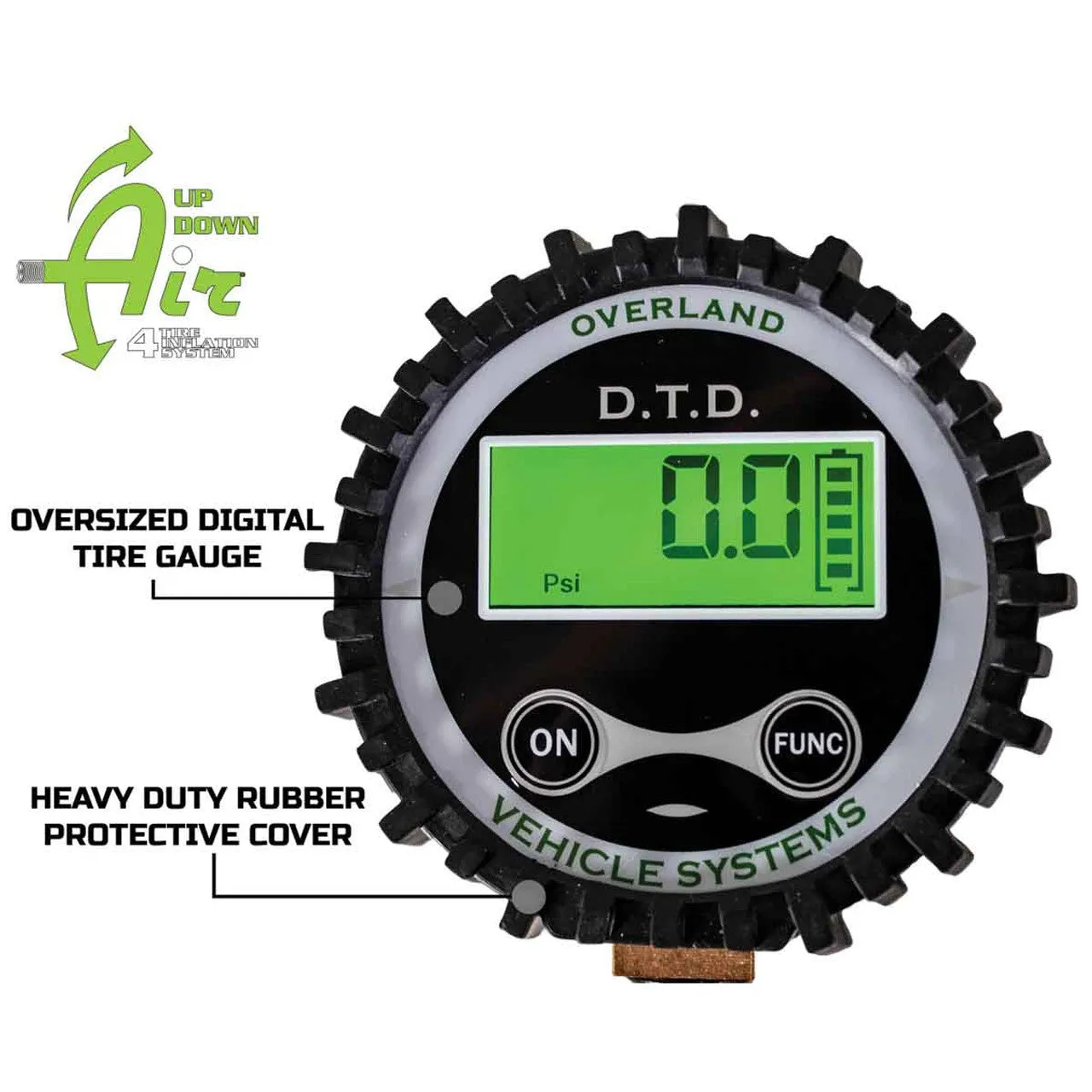 Overland Vehicle Systems Digital Tire Deflator W/ Value Kit