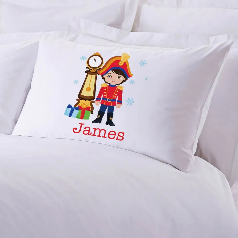 Personalized Nutcracker Christmas Kids Sleeping Pillowcase