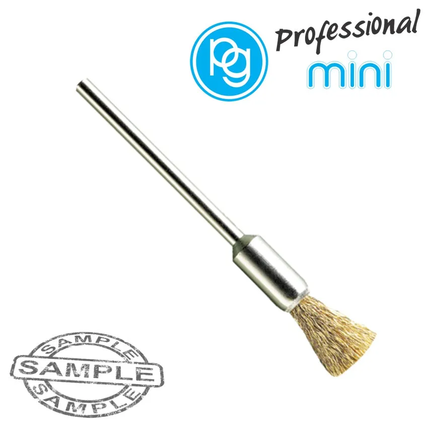 PG BRASS END WIRE BRUSHES 5MM.SH 2.35MM M4055