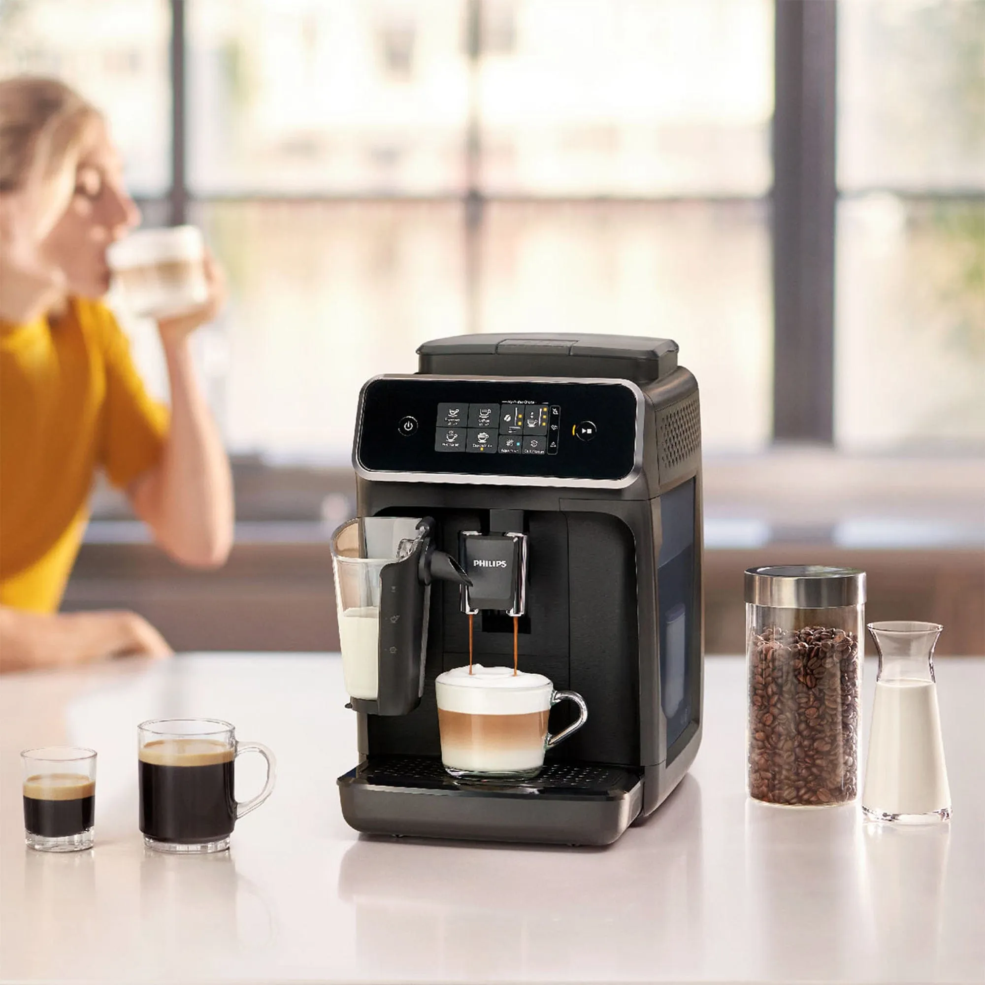 Philips 2200 Series Fully Automatic Espresso Machine | LatteGo