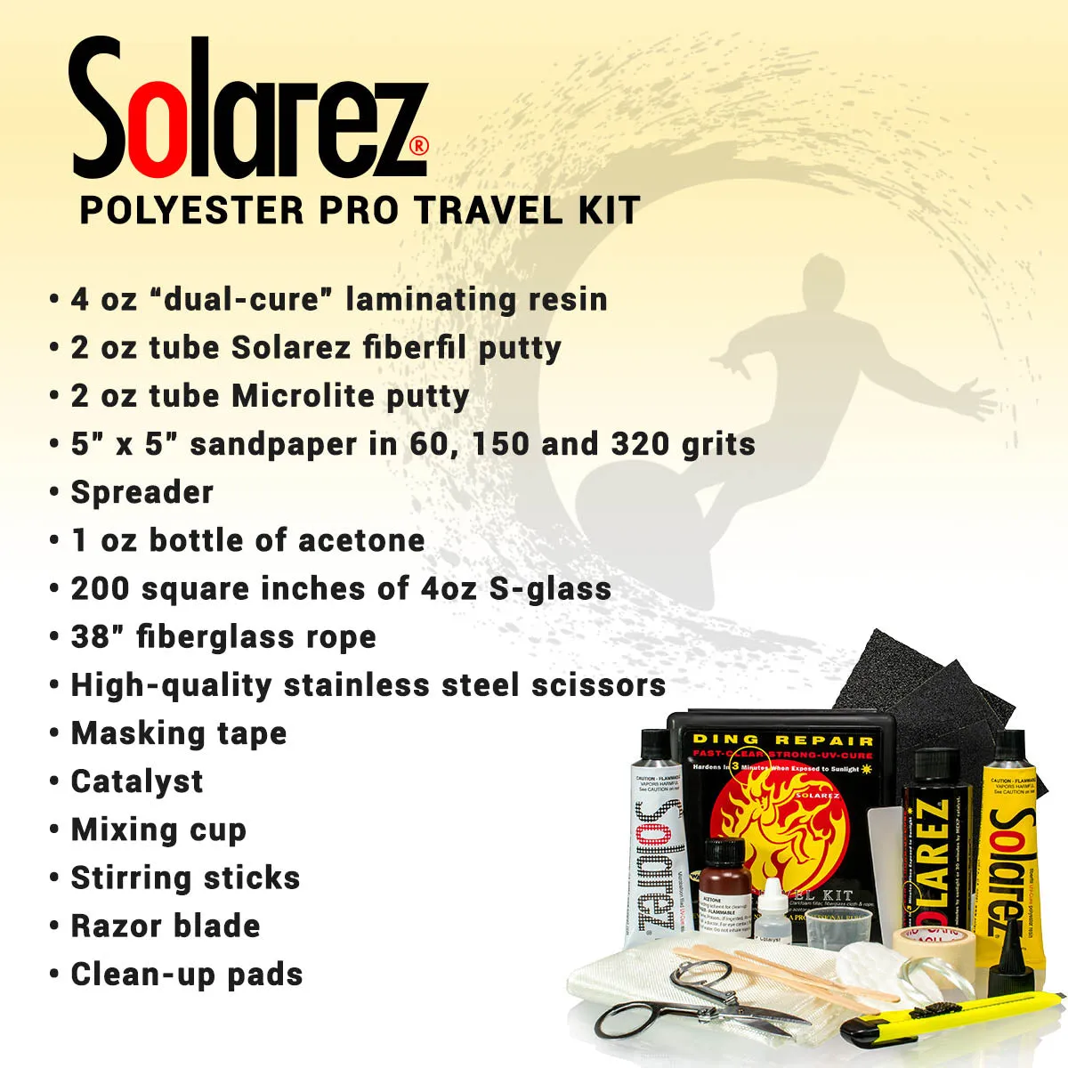 Polyester Pro Travel Kit