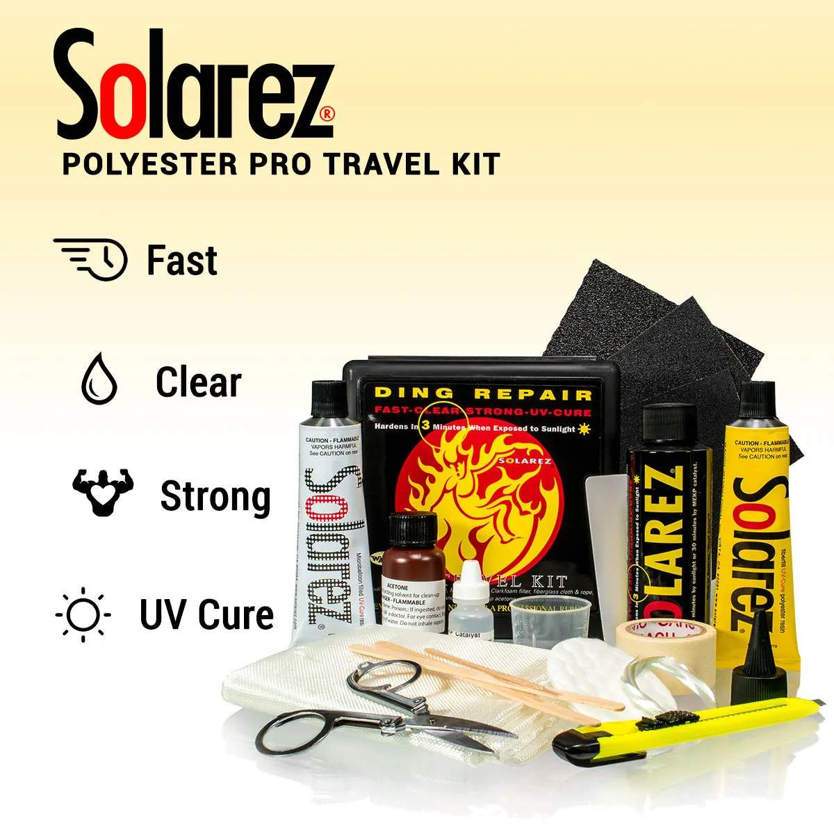 Polyester Pro Travel Kit