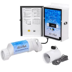 Pool Chlorine Generator System w/ Flow Switch and Salt Cell for 15k Gallon Pool