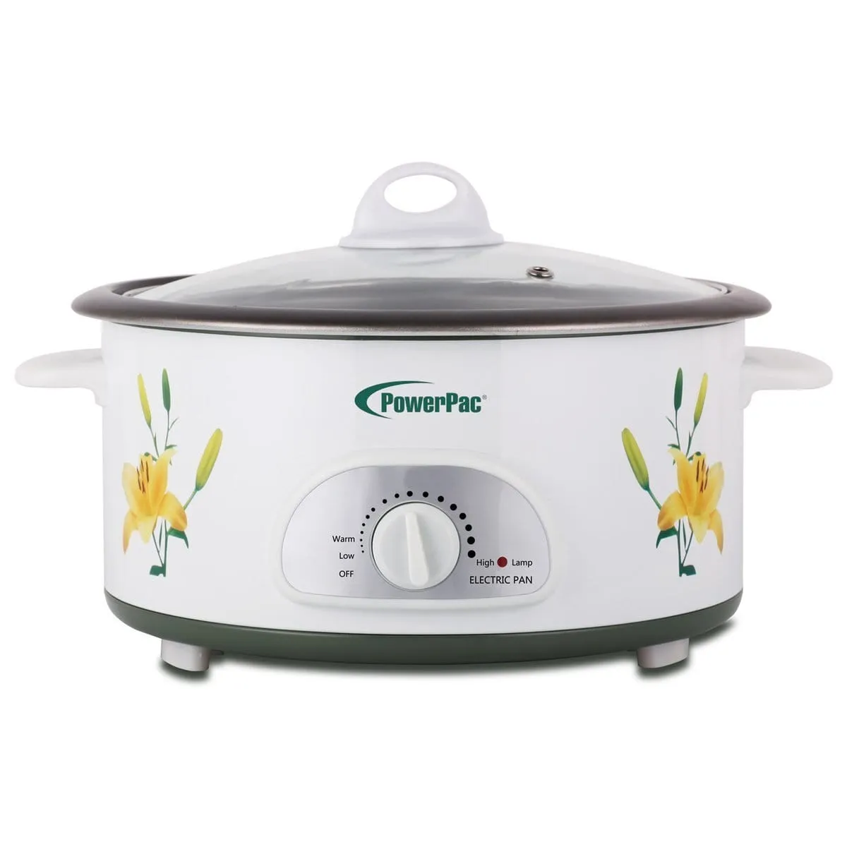 POWERPAC PPMC28 MULTI COOKER W/ STEAMER 2.8L