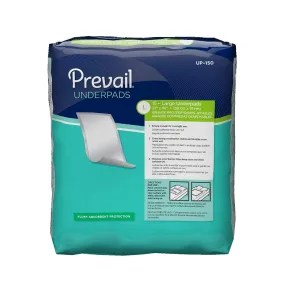 Prevail UP-150 Disposable Underpads, Case of 150