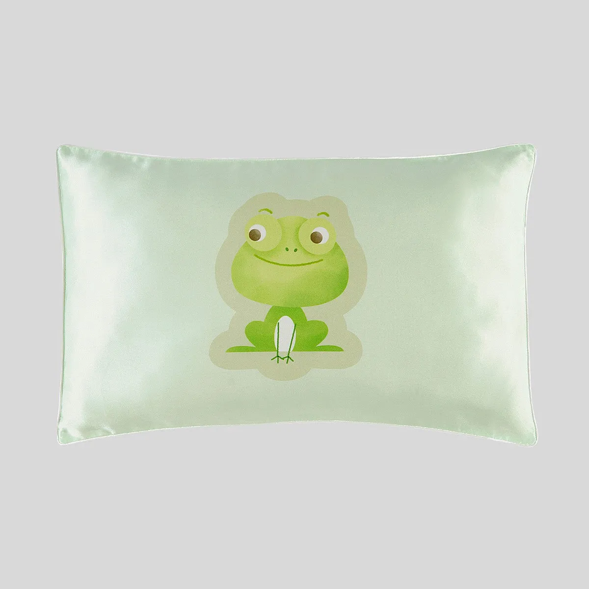 Printed Mulberry Silk Pillowcase With Pillow Crib | Toddler