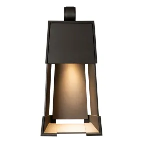 Revere Small Outdoor Sconce in Oil Rubbed Bronze with Oil Rubbed Bronze Accent