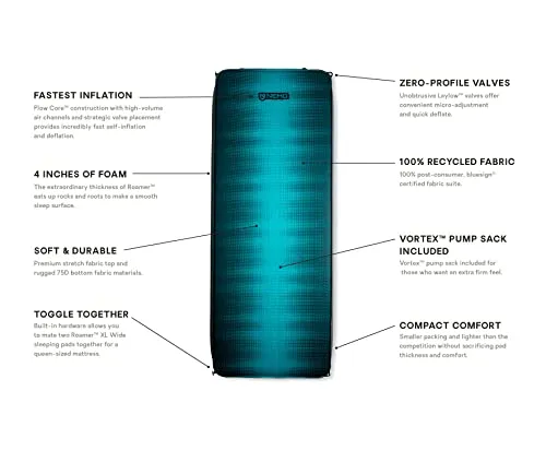 Roamer™ Insulated Self-Inflating Sleeping Pad