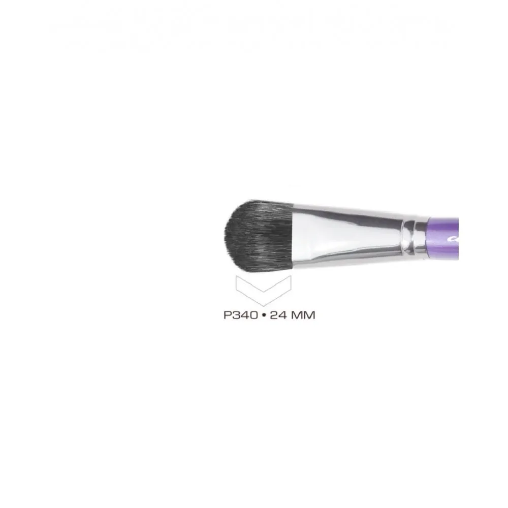 ROUND FOUNDATION BRUSH - P340