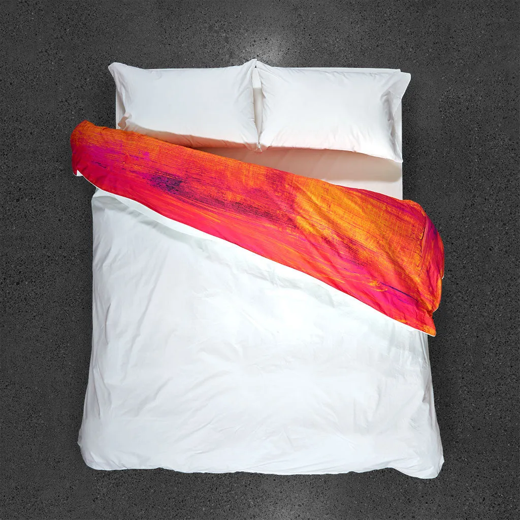 Saffron Shangri-Lahh Duvet Cover