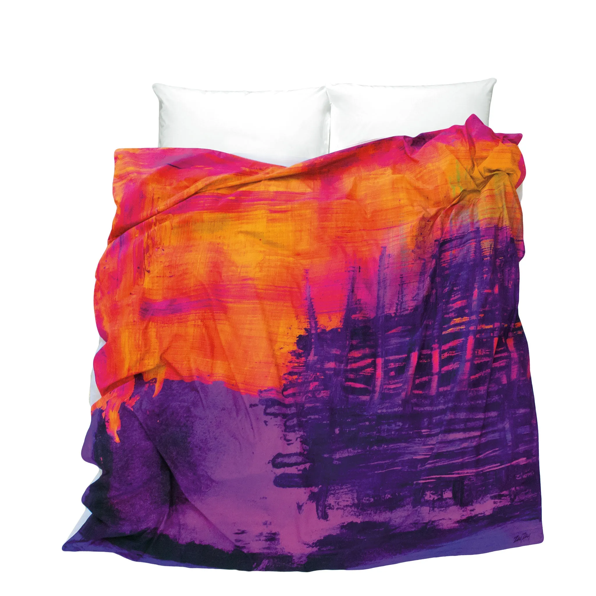 Saffron Shangri-Lahh Duvet Cover