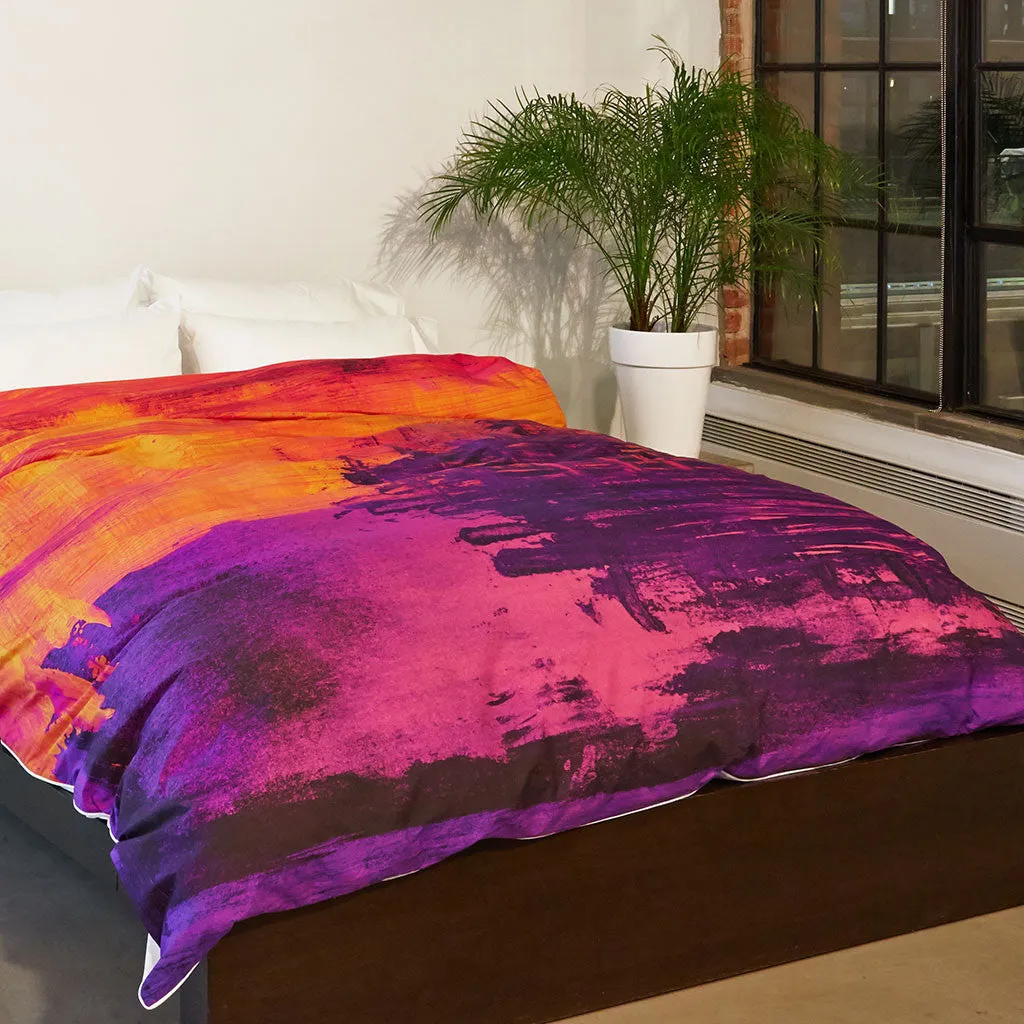 Saffron Shangri-Lahh Duvet Cover