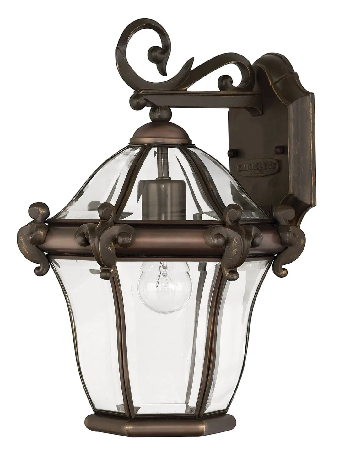 San Clemente Small Wall Mount Lantern