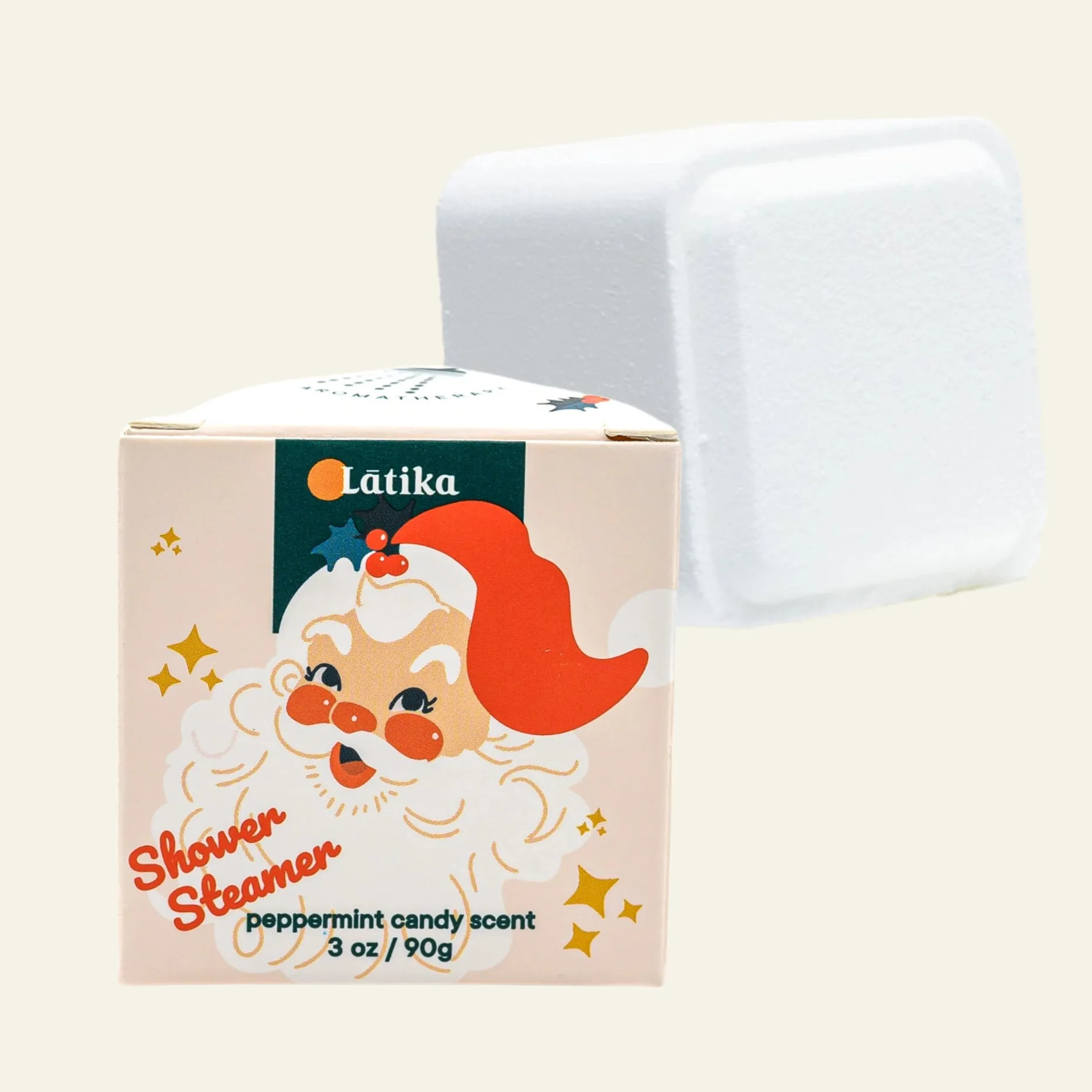 Santa Shower Steamer Cube