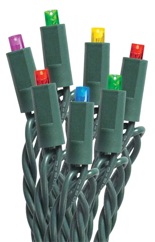 Santas Forest 27350 LED Micro Mini String Lights, Multi-Color, 50 ct :SET: QUANTITY: 1