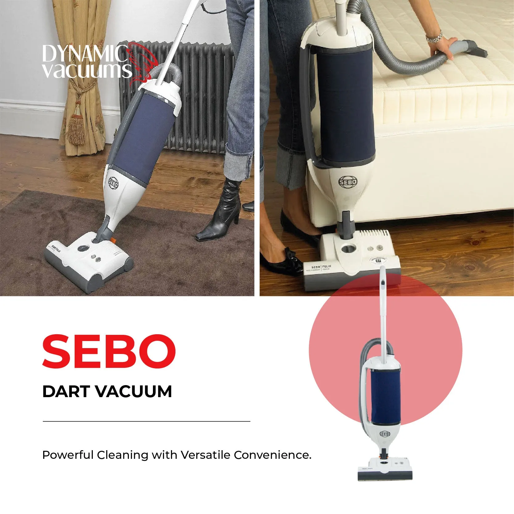 Sebo Dart Upright Vacuum