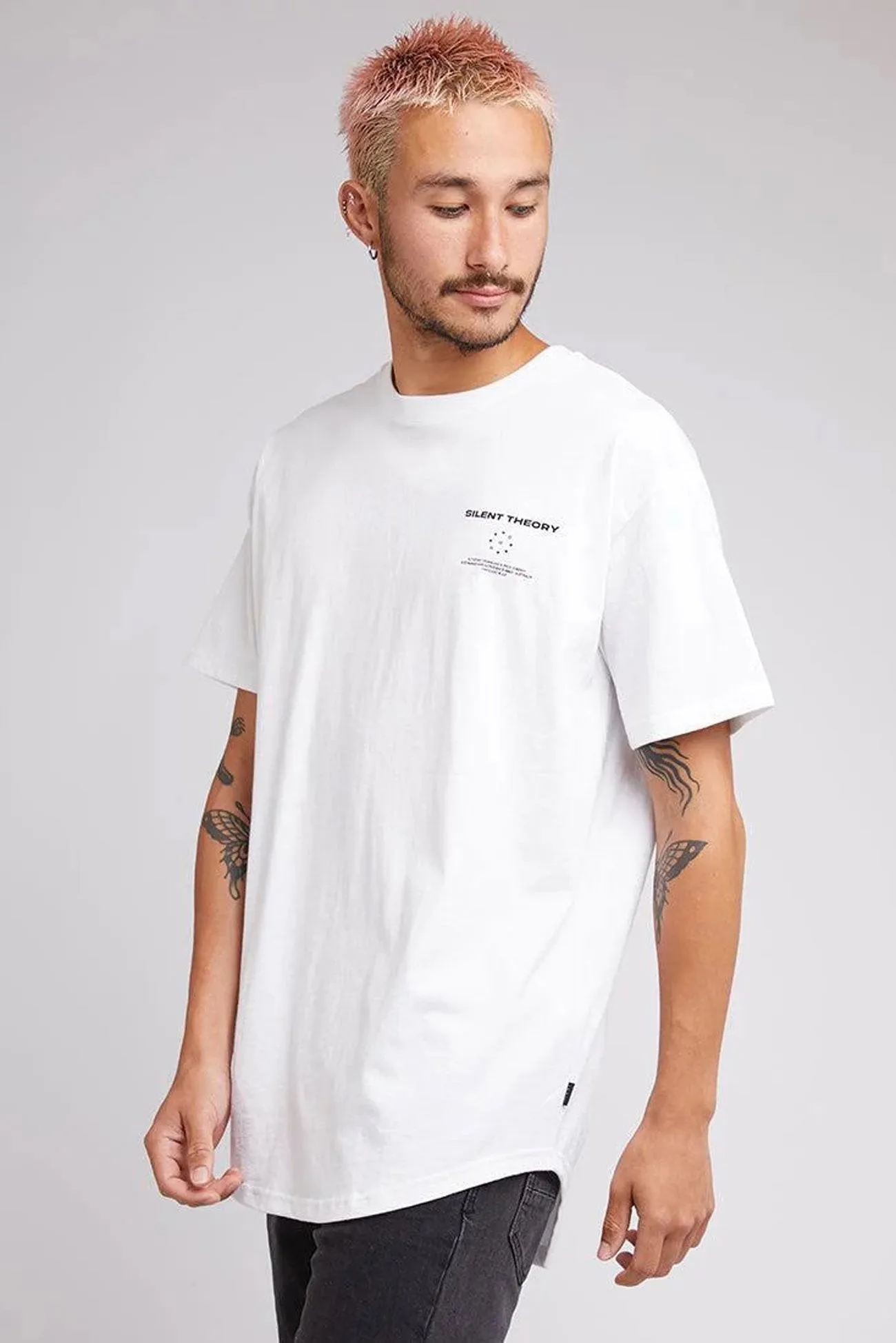 Shredder Tail Tee White