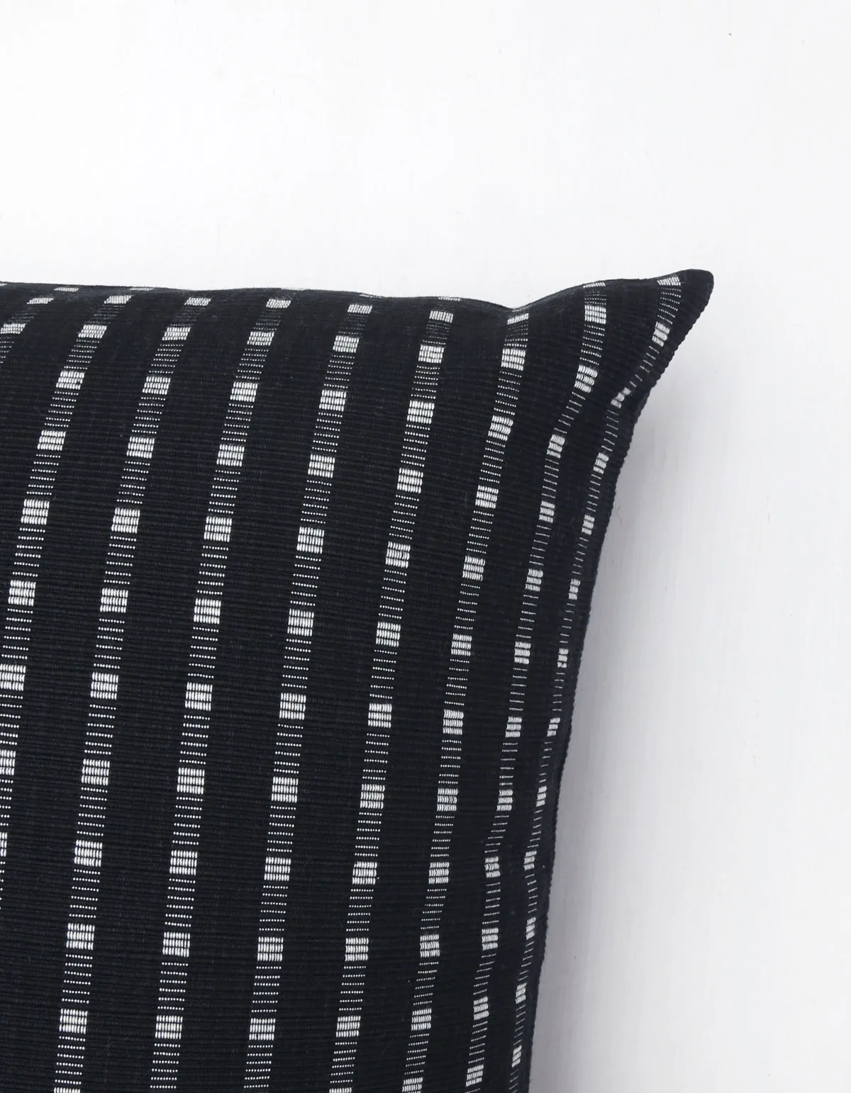 Smoke Lines Textured Cotton Pillow