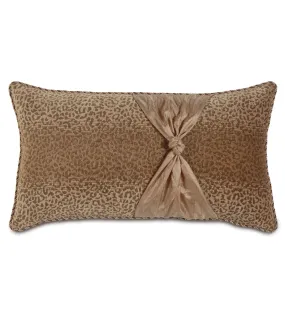 Sofia Leopard King Sham Right 21x37