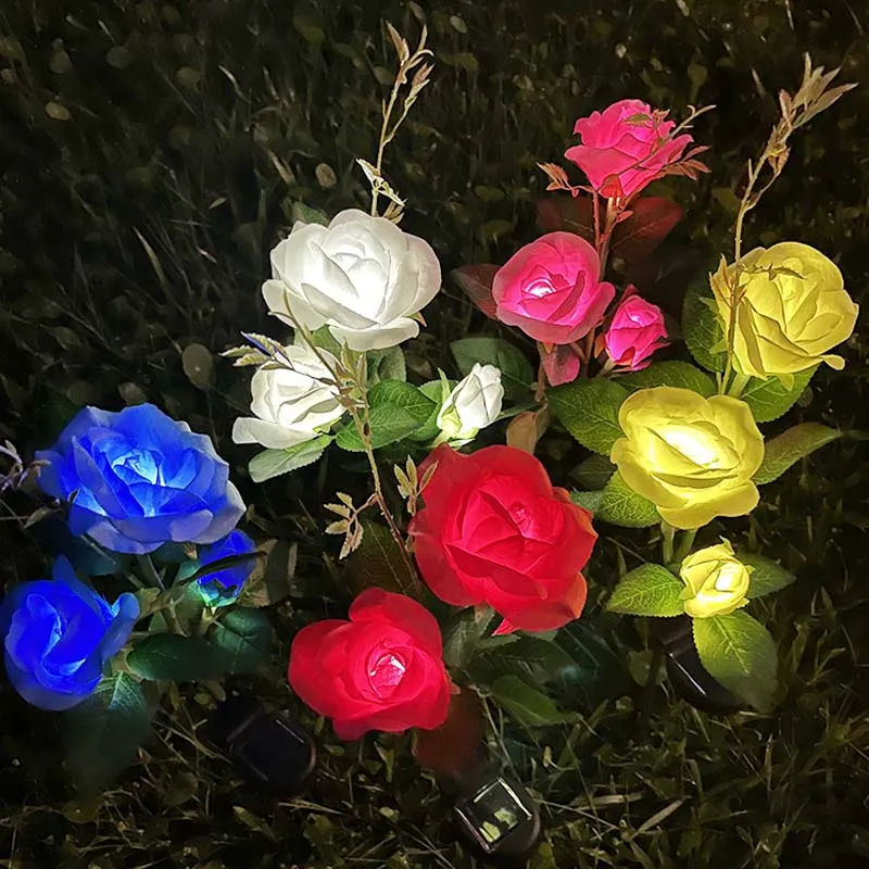 Solar Flower Stake Lights