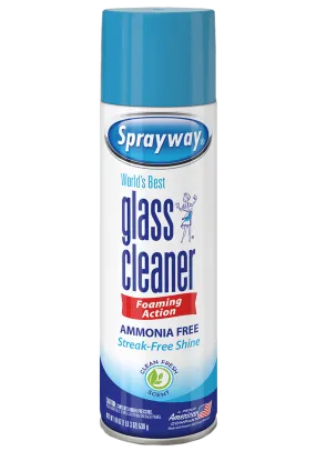 Sprayway - World's Best Glass Cleaner(Foaming Action) - 19oz.