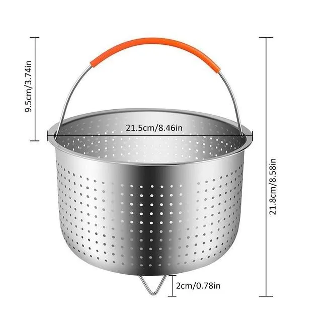 Stainless Steel Rice Cooking Steam Basket