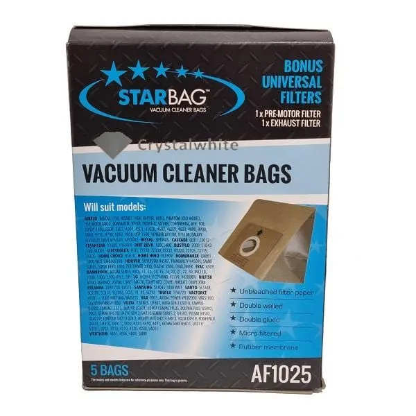 StarBag AF1025 Vacuum Cleaner Bags