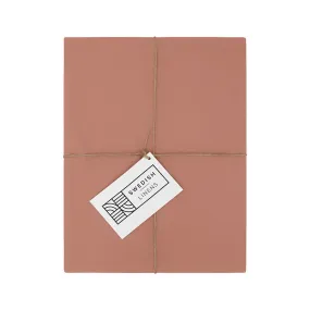 STOCKHOLM | Terracotta pink | Pillowcase | US size / 20.5x26.5" | 52x67cm