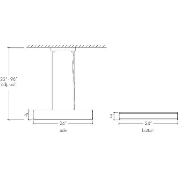 Strata 18402-24 Indoor/Outdoor Pendant By Ultralights Lighting