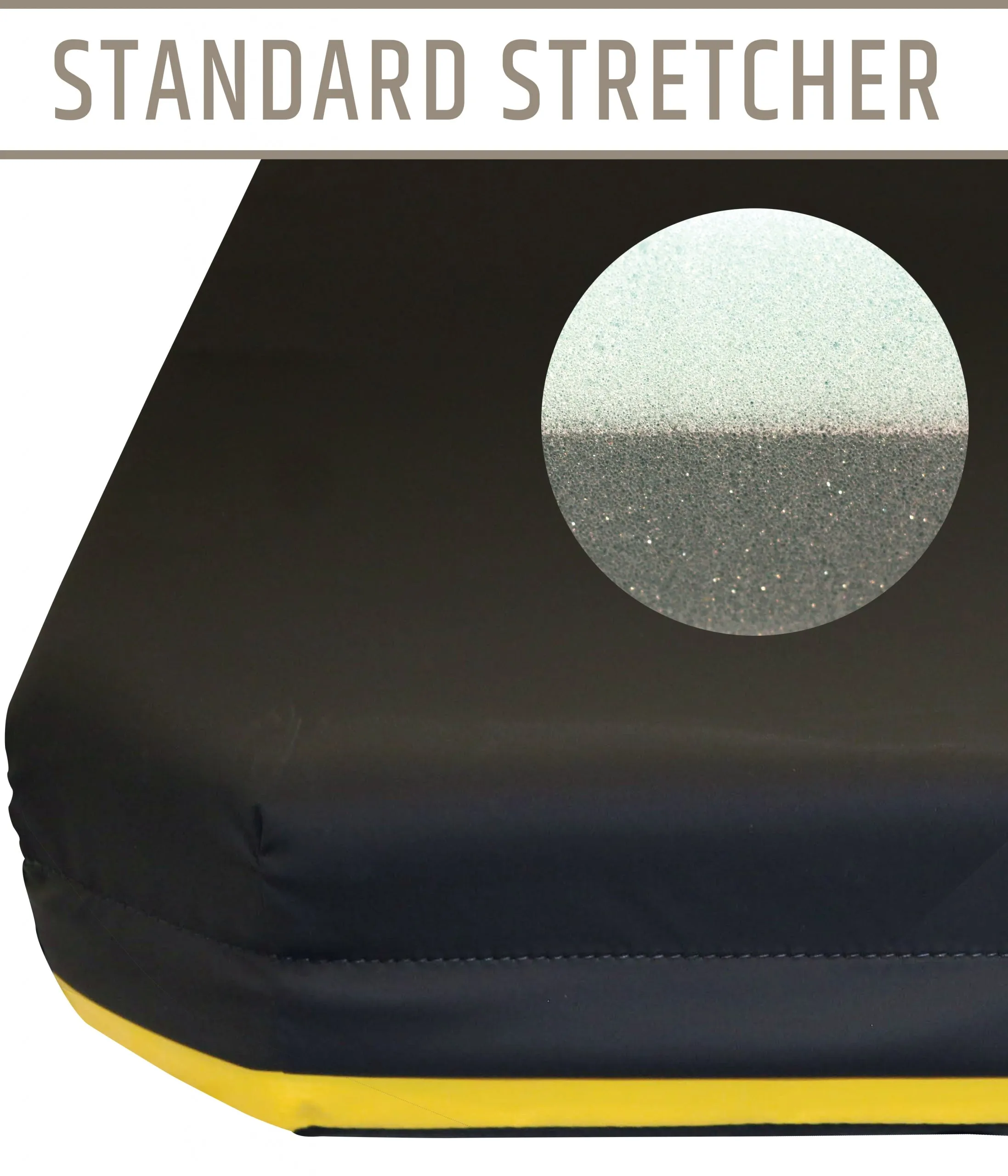 Stryker 1089-CR : 4" Standard, Cradle Head Eye Stretcher Pad with Color Identifier (26"w)