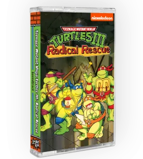 Teenage Mutant Ninja Turtles III: Radical Rescue - Cassette Soundtrack