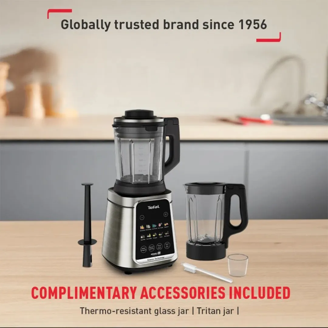 Tefal BL98S 1.75L Ultrablend Silence Heating High Speed Blender