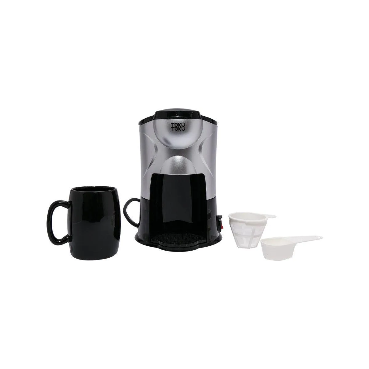 TOKUTOKU 1 Cup Coffee Maker-Black